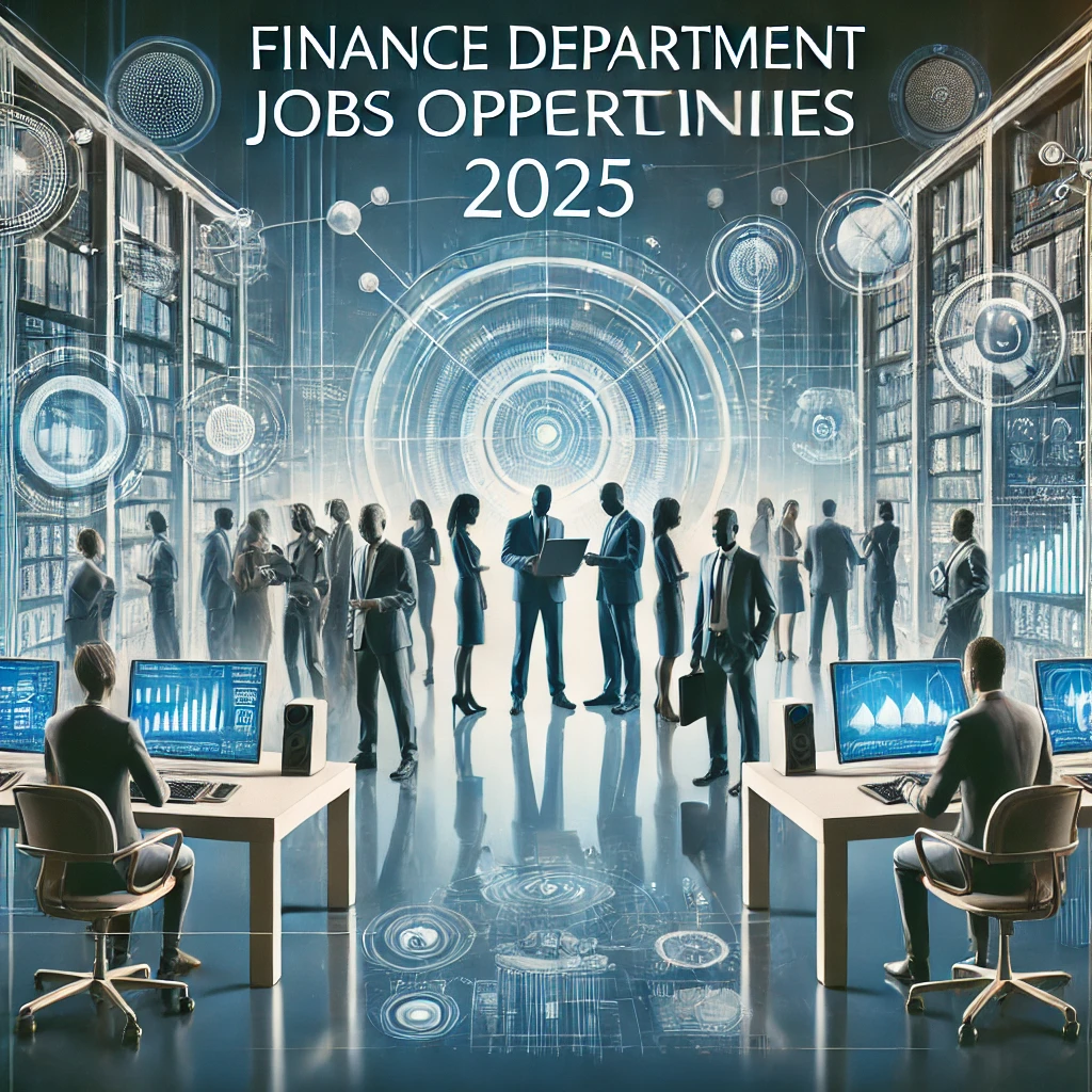 Finance Department Jobs 2025